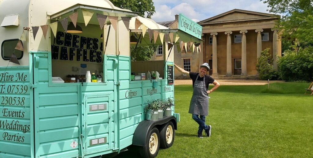 Corporate Catering Crepe Van
